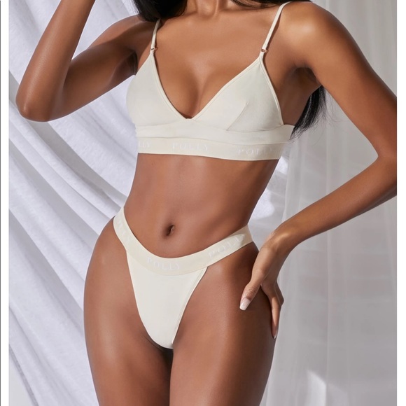 Oh Polly ‘Cancel Your Plans’ Set in Ivory - Picture 1 of 3